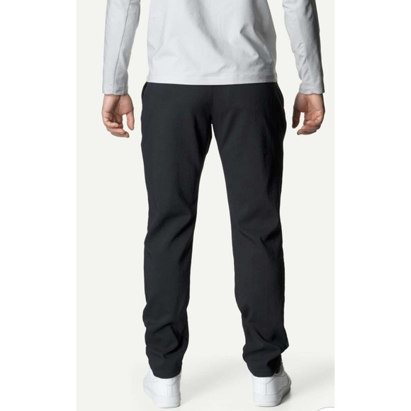 Houdini M's Aerial Chino Pants Regular Tapered Fit Black Performance Men's XL - Picture 6 of 14